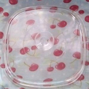 PYREX COOKWARE GLASS TOP/Transparent/clear